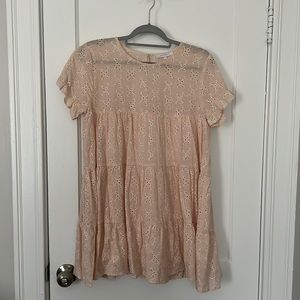 Eyelet dress